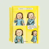 portada Agenda A5 Semanal Anillada Macanudo 2026  - Frase Célebre - Liniers - Monoblock