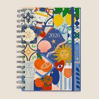 portada Agenda A5 Semanal 2026 - Mediterráneo