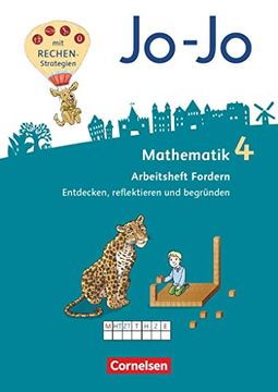 portada Jo-Jo Mathematik - Allgemeine Ausgabe 2018 - 4. Schuljahr: Arbeitsheft Fordern (en Alemán)