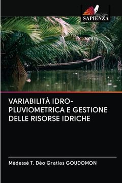 portada Variabilità Idro-Pluviometrica E Gestione Delle Risorse Idriche (en Italiano)