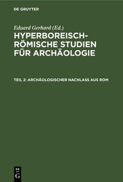 portada Archäologischer Nachlass aus rom (en Alemán)