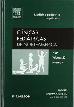 portada clinicas pediatricas na 52/4:medicina pediatrica hospitalaria