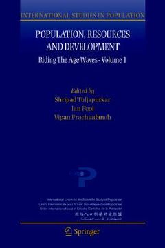 portada population, resources and development: riding the age waves - volume 1 (en Inglés)
