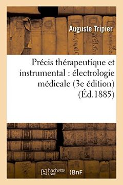 portada Précis thérapeutique et instrumental: électrologie médicale 3e édition (Sciences)
