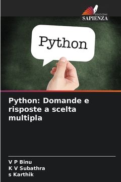 portada Python: Domande e risposte a scelta multipla (en Italiano)