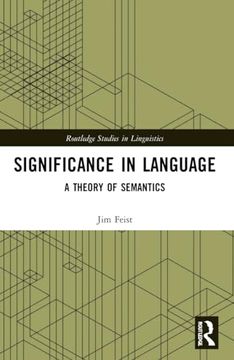 portada Significance in Language (Routledge Studies in Linguistics) (en Inglés)