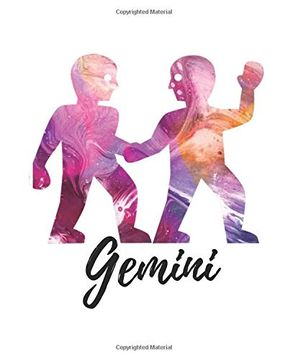 portada Gemini: Sketch Book Journal Purple 