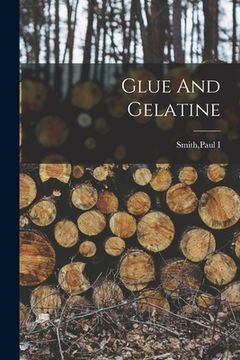 portada Glue And Gelatine (en Inglés)