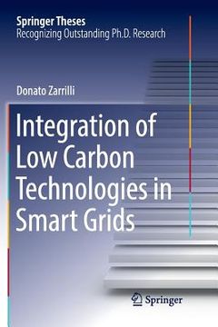 portada Integration of Low Carbon Technologies in Smart Grids (en Inglés)