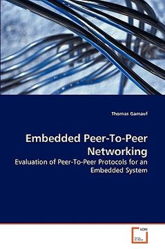 portada embedded peer-to-peer networking (en Inglés)