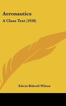 portada aeronautics: a class text (1920)