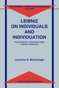 portada leibniz on individuals and individuation: the persistence of premodern ideas in modern philosophy (in English)