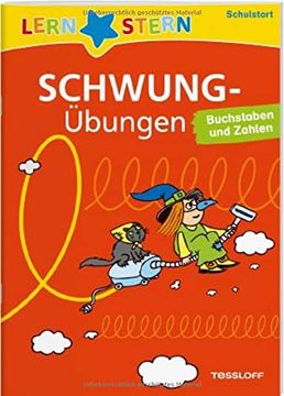 portada Lernstern: Schwungübungen Schulstart. Ab 6 Jahren (en Alemán)