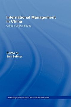 portada international management in china: cross-cultural issues
