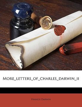 portada more_letters_of_charles_darwin_ii (en Inglés)