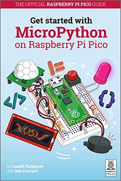 portada Get Started With Micropython on Raspberry pi Pico (en Inglés)
