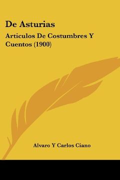 portada De Asturias: Articulos de Costumbres y Cuentos (1900)