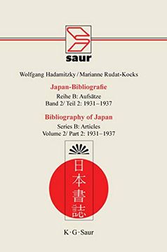 portada Bibliography of Japan: Verzeichnis Deutschsprachiger Japanbezogener Veroffentlichungen 