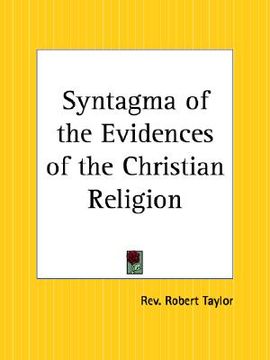 portada syntagma of the evidences of the christian religion (in English)