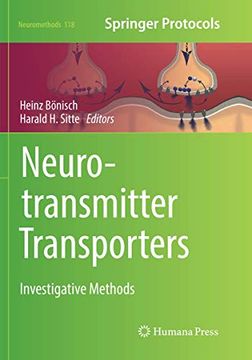 portada Neurotransmitter Transporters: Investigative Methods (Neuromethods, 118) (in English)