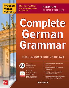 portada Practice Makes Perfect: Complete German Grammar, Premium Third Edition 