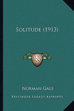 portada solitude (1913) (in English)