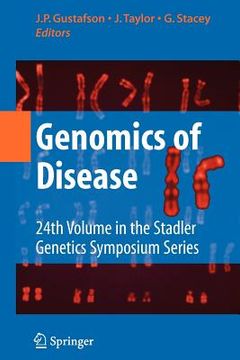 portada genomics of disease (en Inglés)