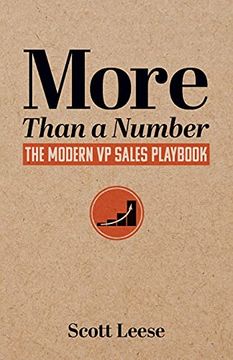 portada More Than a Number: The Modern vp Sales Playbook (en Inglés)