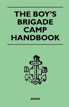 portada the boy's brigade camp handbook (en Inglés)