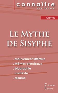 portada Fiche de Lecture le Mythe de Sisyphe de Albert Camus (Analyse Littéraire de Référence et Résumé Complet) (Connaître une Oeuvre) (in French)