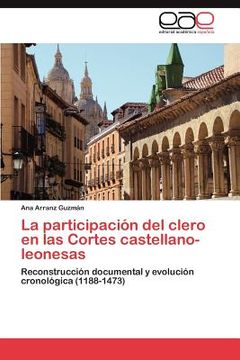 portada la participaci n del clero en las cortes castellano-leonesas (in English)