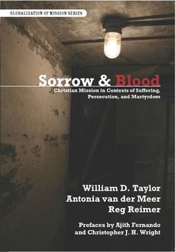 portada Sorrow & Blood: Christian Mission in Contexts of Suffering, Persecution, and Martyrdom