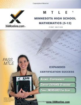 portada Mtle Minnesota High School Mathematics (5-12) Teacher Certification Test Prep Study Guide (in English)