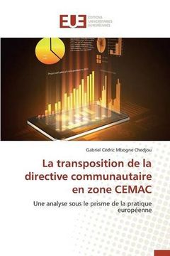 portada La transposition de la directive communautaire en zone CEMAC