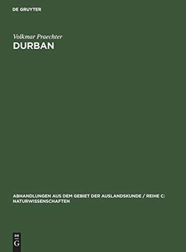 portada Durban (Abhandlungen aus dem Gebiet der Auslandskunde (en Alemán)