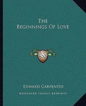 portada the beginnings of love (en Inglés)
