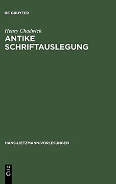 portada Antike Schriftauslegung (en Alemán)