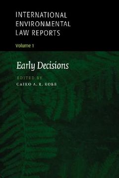 portada international environmental law reports (en Inglés)