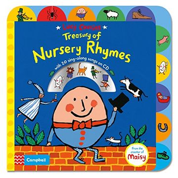 portada Lucy Cousins Treasury of Nursery Rhymes: Big Book of Nursery Rhymes and CD