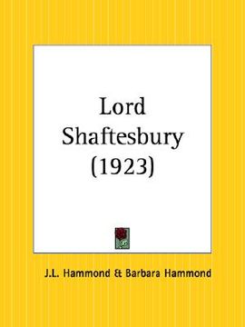 portada lord shaftesbury (en Inglés)