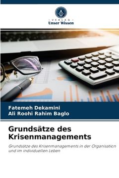 portada Grundsätze des Krisenmanagements (en Alemán)