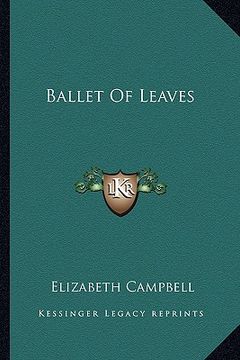 portada ballet of leaves (en Inglés)