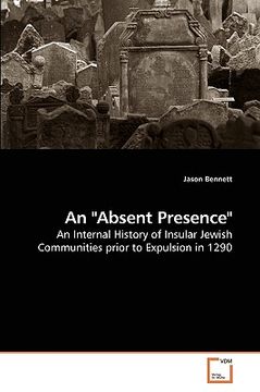 portada an "absent presence" (en Inglés)