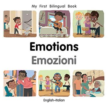 portada My First Bilingual Book-Emotions (English-Italian) (en Inglés)