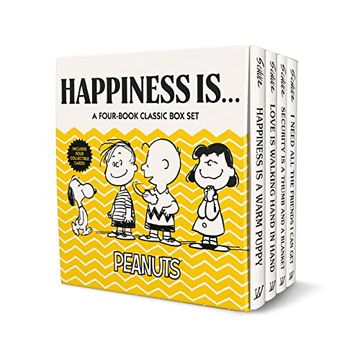 portada Happiness is. A Four-Book Classic box set (Peanuts) (en Inglés)