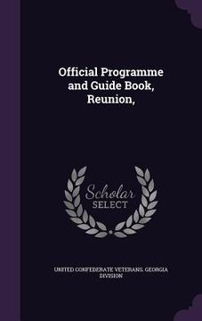 portada Official Programme and Guide Book, Reunion, (en Inglés)