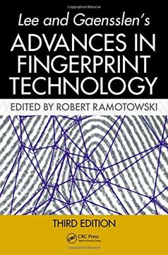 portada Lee and Gaensslen's Advances in Fingerprint Technology (en Inglés)