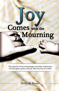 portada joy comes with the mourning (en Inglés)