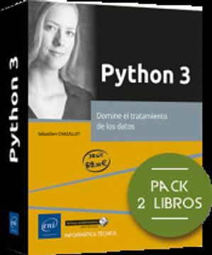 portada Python 3. Pack de 2 Libros: Domine el Tratamiento de los Datos (in Spanish)