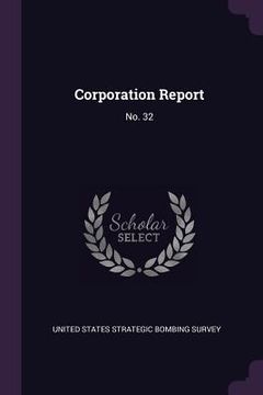 portada Corporation Report: No. 32 (en Inglés)